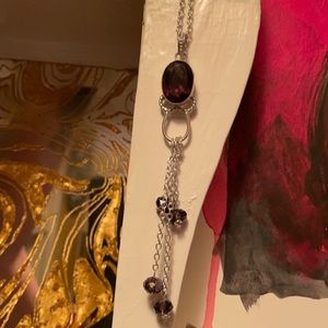 Gemstone necklace and bracelet